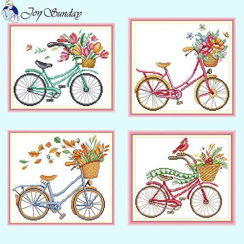 Flower Bicycle - AIMDIY