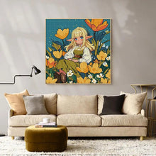 Load image into Gallery viewer, Flower Fairy Cartoon Cross Stitch Kit – Joy Sunday DIY Embroidery Set
