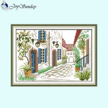 Load image into Gallery viewer, Flower House Landscape s         Thread - AIMDIY
