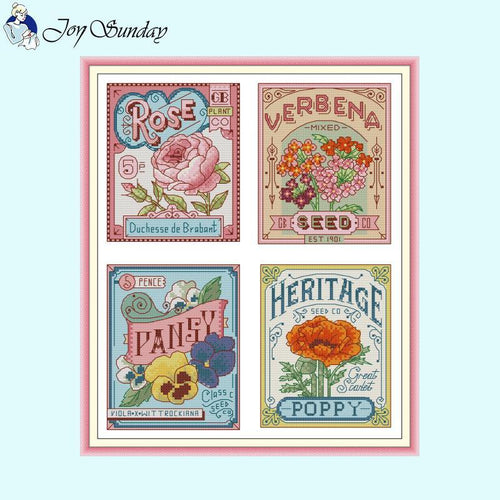 Flower Illustrations Floral Pattern - AIMDIY