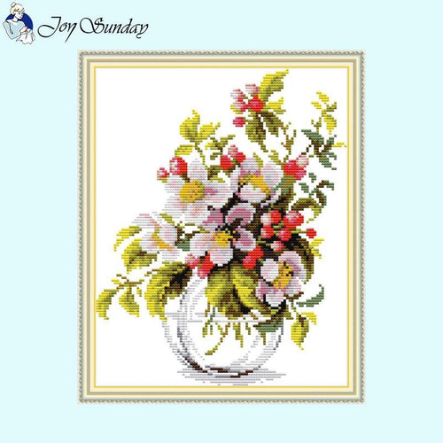 Flower Patterns Blooming Apple Blossom - AIMDIY