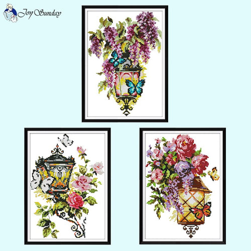 Flower and Lamp Pattern - AIMDIY