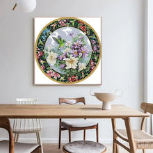 Load image into Gallery viewer, Floral Pattern Flowers and Birds DIY Cross Stitch Kit - AIMDIY
