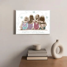 Load image into Gallery viewer, Four Good Friends DIY Character Pattern Cross Stitch
