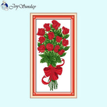 Load image into Gallery viewer, Floral Rose Bouquet Pattern s    Counted - AIMDIY
