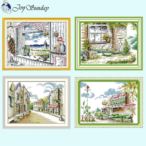 Hand-drawn Scenery Pattern - AIMDIY