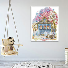 Load image into Gallery viewer, Joy Sunday Childhood Winter Scenery Pattern Cross Stitch - AIMDIY
