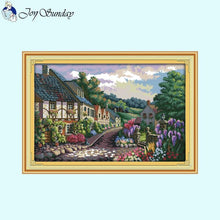 Load image into Gallery viewer, Joy Sunday City Street Series Cross Stitch Kit - AIMDIY
