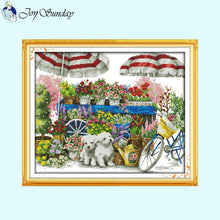 Load image into Gallery viewer, Joy Sunday City Street Series Cross Stitch Kit - AIMDIY
