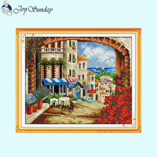 Load image into Gallery viewer, Joy Sunday City Street Series Cross Stitch Kit - AIMDIY
