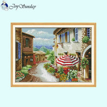 Load image into Gallery viewer, Joy Sunday City Street Series Cross Stitch Kit
