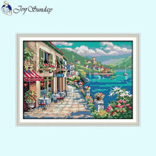 Load image into Gallery viewer, Joy Sunday City Street Series Cross Stitch Kit - AIMDIY
