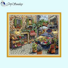 Load image into Gallery viewer, Joy Sunday City Street Series Cross Stitch Kit - AIMDIY
