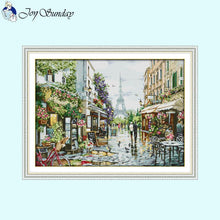 Load image into Gallery viewer, Joy Sunday City Street Series Cross Stitch Kit - AIMDIY
