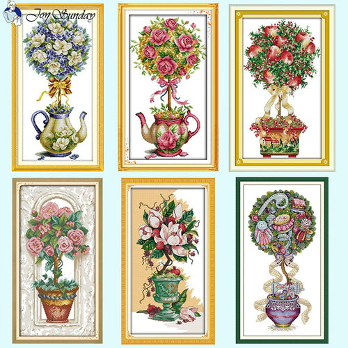 Joy Sunday Flower Ball Floral Pattern - AIMDIY