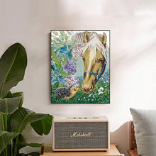 Load image into Gallery viewer, Joy Sunday Horse and Hedgehog Animal Pattern - AIMDIY
