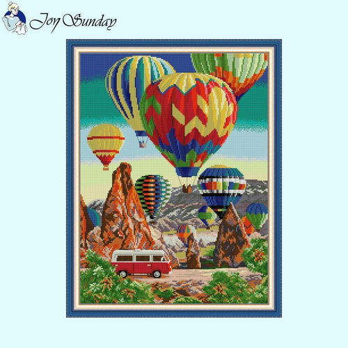 Joy Sunday Scenery PatternNeedlework - AIMDIY