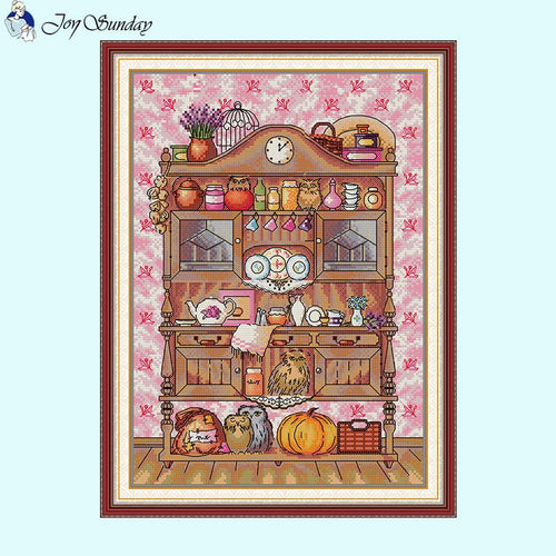 Owl Bookshelf Joy Sunday - AIMDIY