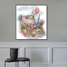 Load image into Gallery viewer, Return from a trip to France DIY Hand Cross Stitch Kit - AIMDIY

