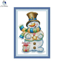 Load image into Gallery viewer, Still Life Style Cross Stitch Kit – DIY Handmade Embroidery on Stamped Canvas for Gifts
