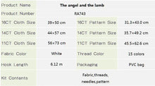 Load image into Gallery viewer, Joy Sunday Lamb Cross Stitch Kit – 11CT/14CT/16CT Printed Aida for DIY Embroidery &amp; Home Decor
