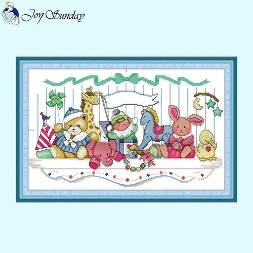 Toy Rack Cartoon Pattern - AIMDIY