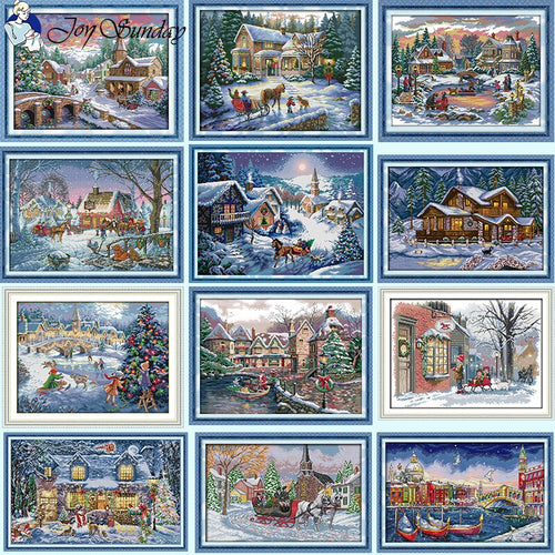 Winter Christmas Collection Joy Sunday - AIMDIY
