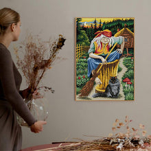 Load image into Gallery viewer, Yagya Grandma Counted Cross Stitch - AIMDIY
