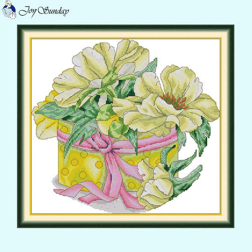Yellow Peony Flower Pattern - AIMDIY
