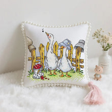 Load image into Gallery viewer, DIY Pin Cushion Kit – Goose – Joy Sunday Mini Cross Stitch Embroidery
