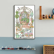 Load image into Gallery viewer, In the Garden Cross Stitch Kit – Joy Sunday DIY Embroidery Set

