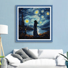 Load image into Gallery viewer, Look at the Stars Embroidery Kit
