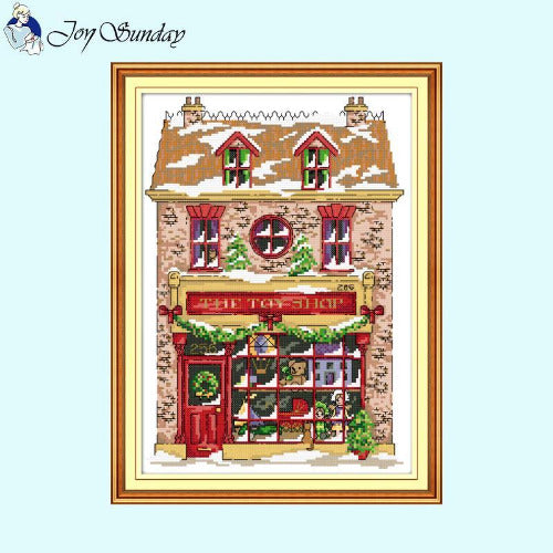 Christmas Toys for Tots Cross Stitch Kit main image