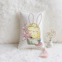 Load image into Gallery viewer, Pin Cushion Cross Stitch Kit Easter 3 – Joy Sunday DIY Mini Embroidery 10×14cm
