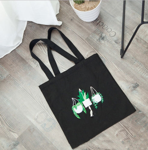 Embroidery Canvas Bag Kit DIY Adult Handmade Beginner Material Bag Vine - AIMDIY