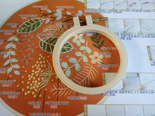 Load image into Gallery viewer, Embroidery Cross Stitch Ribbon Embroidery Hand Embroidery Auxiliary Tools Fixed Imitation Bamboo Embroidery Stretch Hook - AIMDIY
